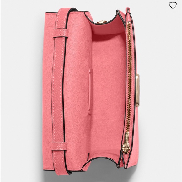 COACH Mini Brynn Crossbody COLOR:
Gold/Taffy - Picture 3 of 16